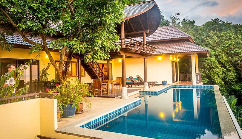 Seaview Pool Villa, Kantiang Bay, Koh Lanta