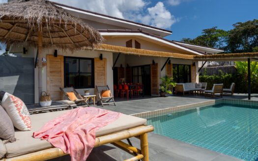 Manao Pool Villa 19 – 5 mins walk to the beach