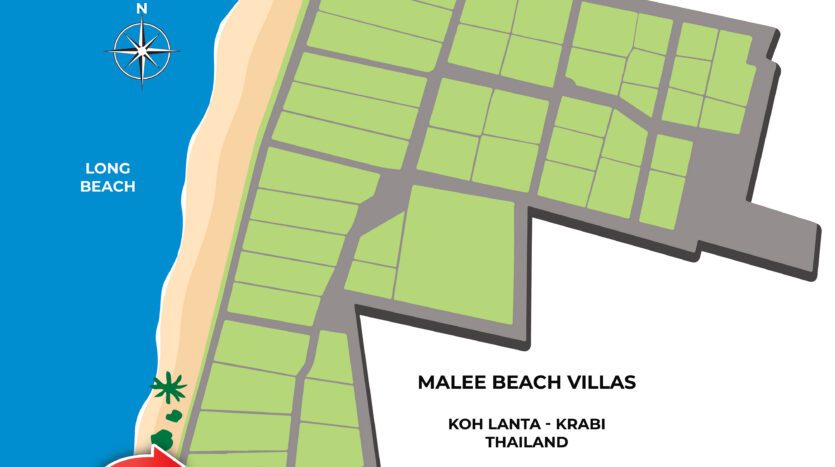 Beachfront Pool Villa 5BR – Malee Beach Villas E1