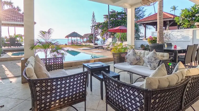 Beachfront Pool Villa 3BR – Malee Beach Villas E7