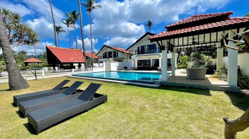 Beachfront Pool Villa 4BR – Malee Beach Villas E6