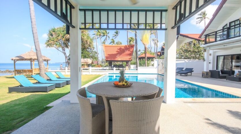Beachfront Pool Villa 4BR – Malee Beach Villas E6
