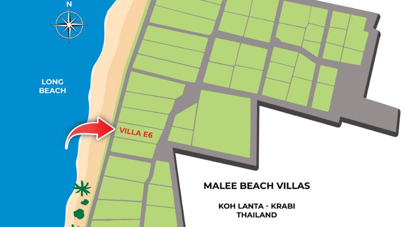 Beachfront Pool Villa 4BR – Malee Beach Villas E6