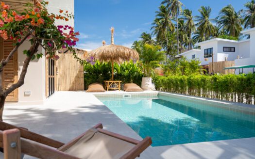 Manao Pool Villa 40A – 5 mins walk to the beach